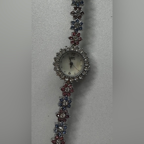 Anne Klein Multicolor Crystal Watch